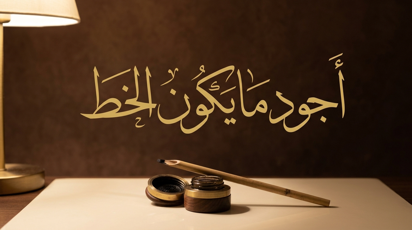 أجود ما يكون الخط - Image 1